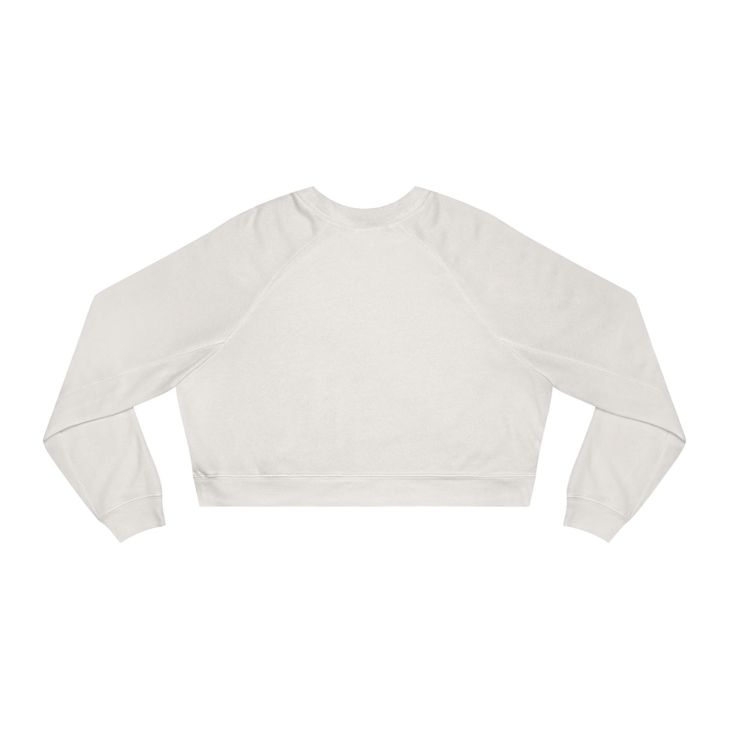 Women's Cropped Fleece Pullover - Stylish Cozy Sweatshirt for Casual Days