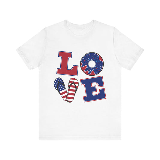 Woman 4th of July Tee