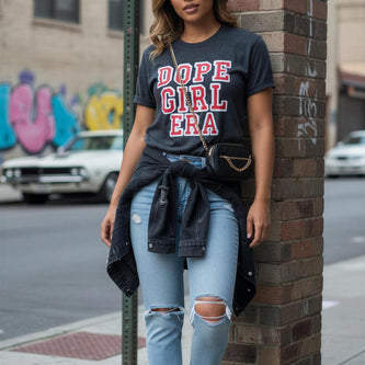 Dope Girl Era Short Sleeve Tshirt - Bold Style for Graduates