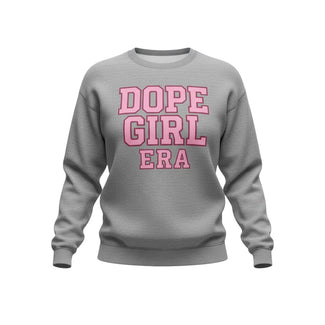 Oversized Grey Women’s Graduate Sweatshirt - Pink Statement