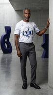 Elevated Growth Only EGO T-Shirt - Blue Tie Dye Tee